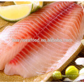 Filete de peixe fresco Tilapia congelado de qualidade superior a preço de fábrica